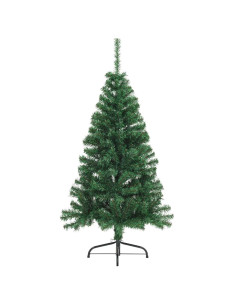Albero di Natale artificiale con luci integrate Verde 120 cm