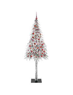 Albero di Natale con 300 LED con supporto 210 cm PE