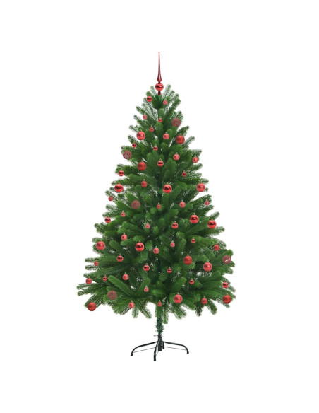 Albero di Natale con 300 LED con supporto Verde 180 cm PE