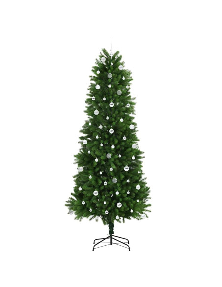 Albero di Natale con 300 LED con supporto Verde 240 cm PE