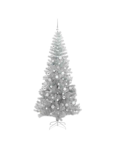Albero di Natale Argento 210 cm PET