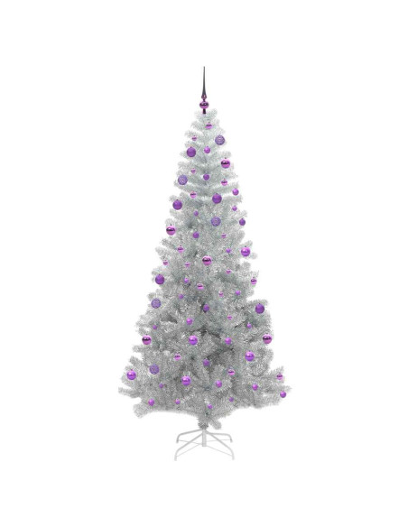 Albero di Natale Argento 210 cm PET