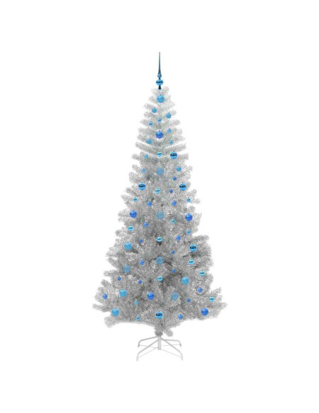 Albero di Natale Argento 210 cm PET