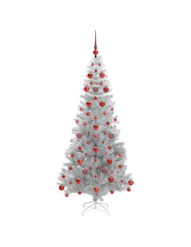Albero di Natale Argento 180 cm PET
