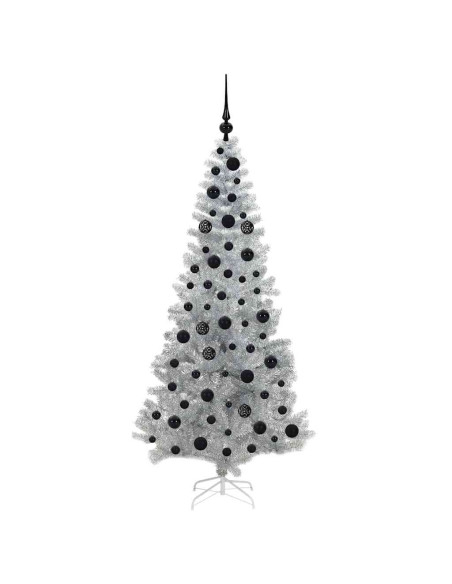 Albero di Natale Argento 180 cm PET