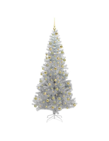 Albero di Natale Argento 180 cm PET
