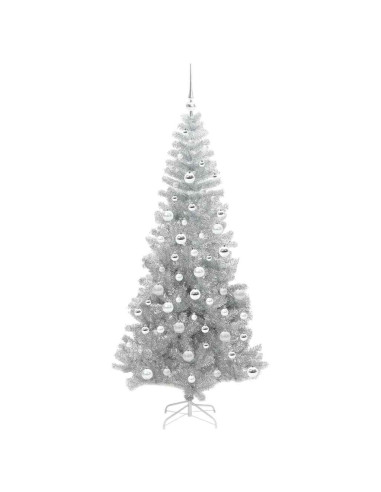 Albero di Natale Argento 180 cm PET