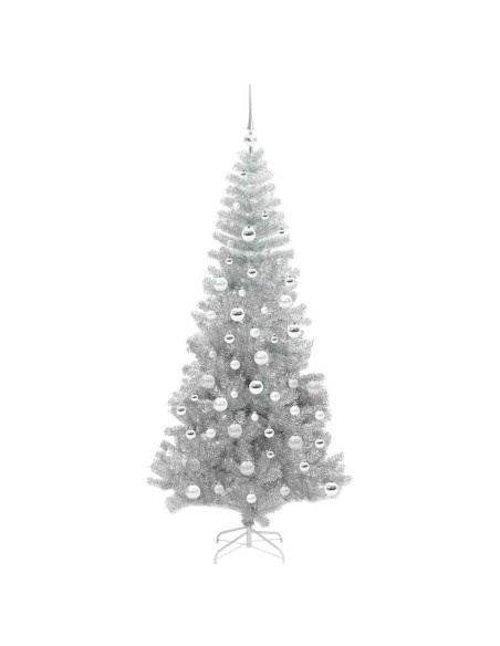Albero di Natale Argento 180 cm PET