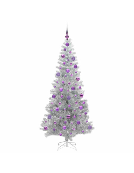 Albero di Natale Argento 180 cm PET