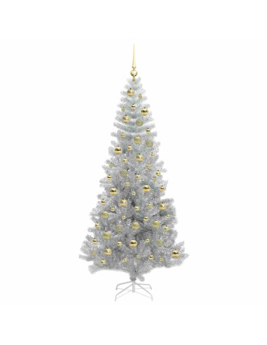 Albero di Natale Argento 210 cm PET