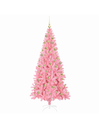 Albero di Natale Rosa 180 cm PVC