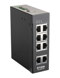 D-Link DIS-100E-8W switch di rete Non gestito L2 Fast Ethernet (10/100) Nero