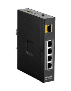 D-Link DIS‑100G‑5PSW Non gestito L2 Gigabit Ethernet (10/100/1000) Supporto Power over Ethernet (PoE) Nero