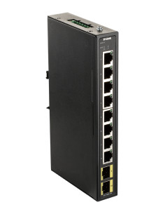 D-Link DIS-100G-10S switch di rete Non gestito Gigabit Ethernet (10/100/1000) DIN rail Nero