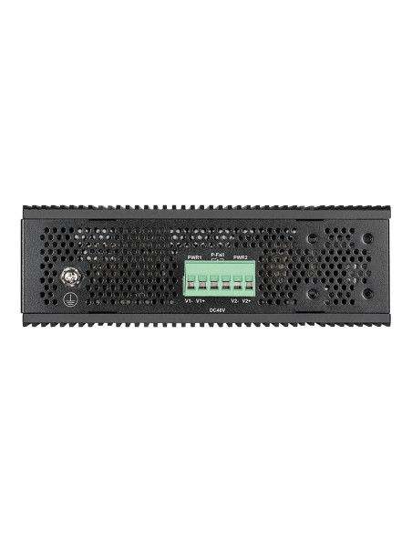D-Link DIS-200G-12PS switch di rete Gestito L2 Gigabit Ethernet (10/100/1000) Supporto Power over Ethernet (PoE) Nero