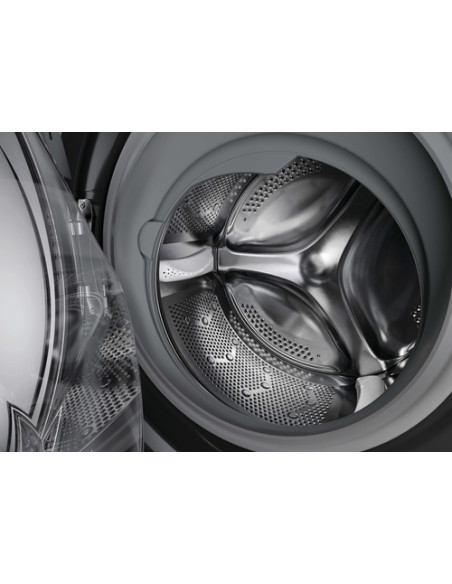 Candy Ultra Hygiene HE1584TWMBB6-S lavatrice Caricamento frontale 8 kg 1500 Giri/min Nero