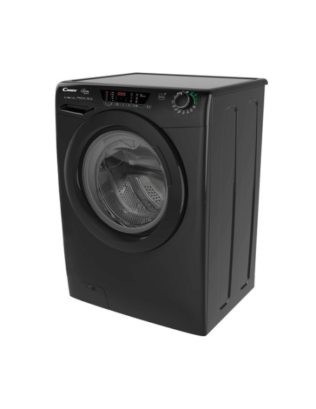 Candy Ultra Hygiene HE1584TWMBB6-S lavatrice Caricamento frontale 8 kg 1500 Giri/min Nero