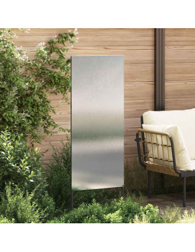 Schermo per privacy in giardino Traforo Argento 50 x 140 cm