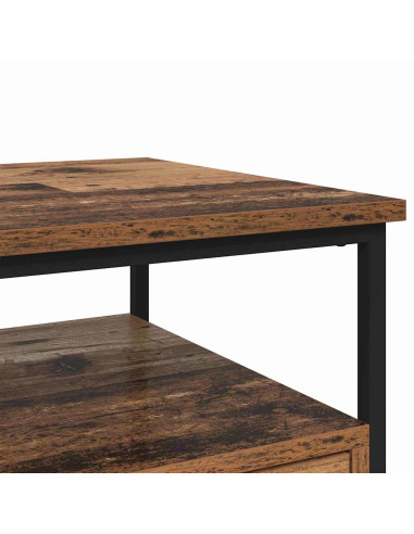 Armadio da Notte con cassetto Legno vecchio 40 x 42 x 56 cm