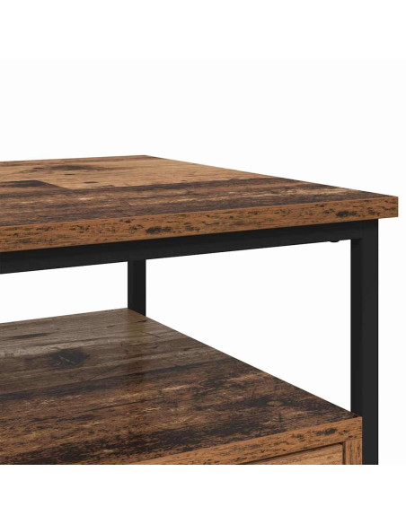 Armadio da Notte con cassetto Legno vecchio 40 x 42 x 56 cm