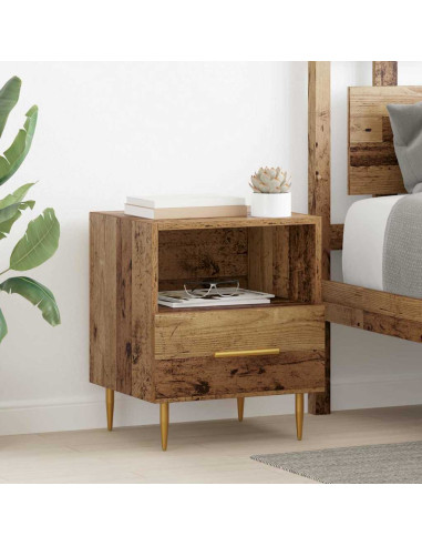 Comodino Marrone 40 x 35 x 47,5 cm Legno multistrato