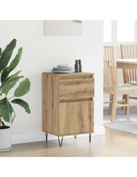 Credenza rovere artigianale 35 x 40 x 70 cm Legno multistrato