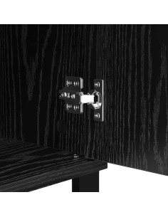 Credenza Rovere nero 35 x 40 x 70 cm Legno multistrato 2
