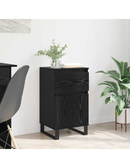Credenza Rovere nero 35 x 40 x 70 cm Legno multistrato