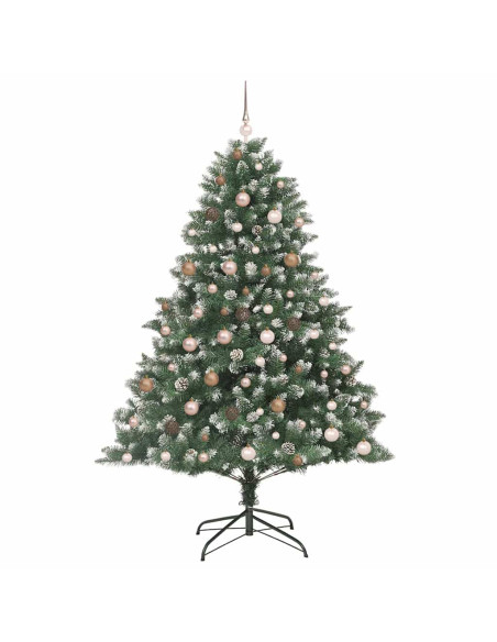 Albero di Natale artificiale con 300 LED Verde 210 cm