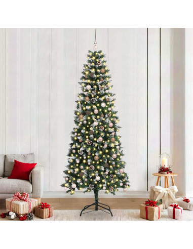Albero di Natale artificiale Verde 96 x 96 x 240 cm PVC