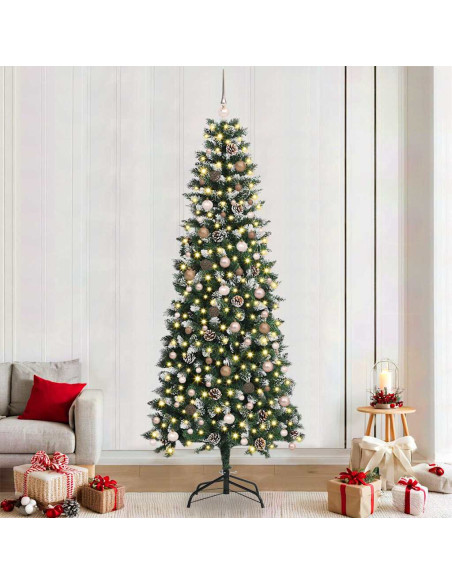 Albero di Natale artificiale Verde 96 x 96 x 240 cm PVC