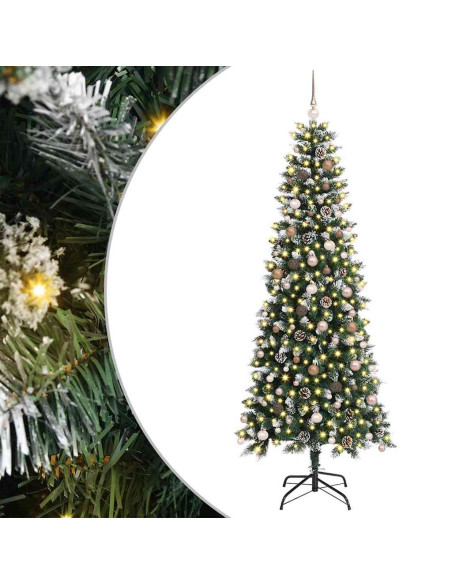 Albero di Natale artificiale Verde 96 x 96 x 240 cm PVC