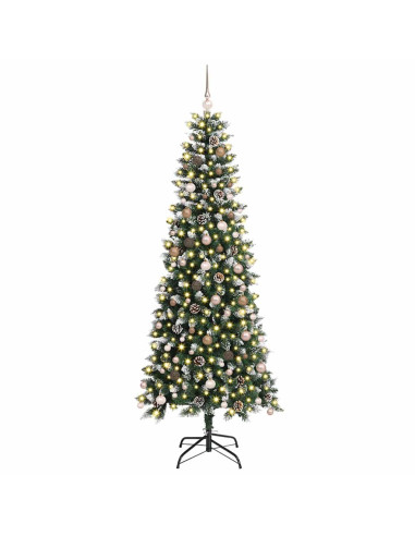 Albero di Natale artificiale Verde 96 x 96 x 240 cm PVC