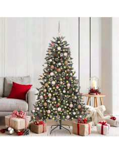 AlberodiNataleartificiale Verde 99 x 99 x 180 cm PVC 2