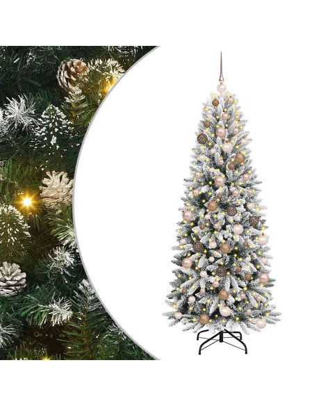 Albero di Natale artificiale Bianco 180 cm