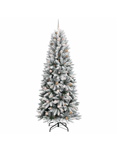 AlberodiNataleartificiale Bianco 93 x 93 x 240 cm PVC