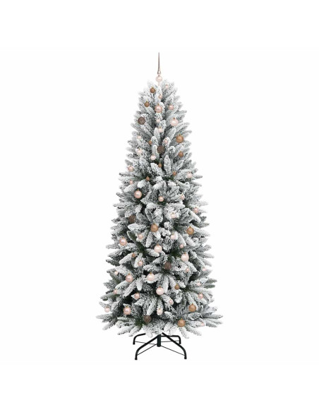 AlberodiNataleartificiale Bianco 93 x 93 x 240 cm PVC
