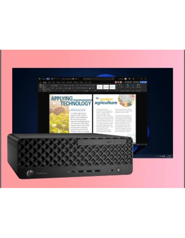 HP ProDesk 4 SFF G1i Desktop AI PC Intel Core Ultra 5 235 8 GB DDR5-SDRAM Windows 11 Pro Nero