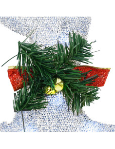 Renne LED 7 pcs Argento Tessuto 2