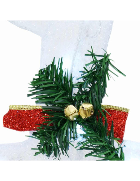 Renne LED 4 pcs Bianco 45 x 19 x 65 cm Tessuto