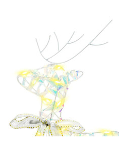 Renne LED con 180 LED 6 pcs Multicolore 64 x 42 x 15 cm PET 2