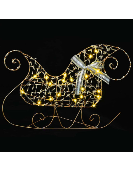 Renne LED con 40 LED 5 pcs Oro PET