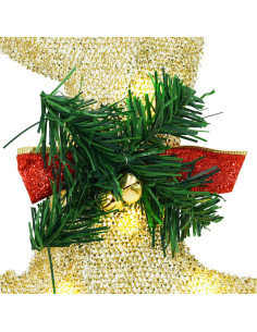 Renne LED 3 pcs Bianco caldo Tessuto 2