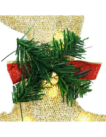 Renne LED 3 pcs Bianco caldo Tessuto