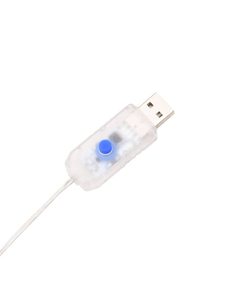 Renne LED 3 pcs Bianco Freddo Tessuto