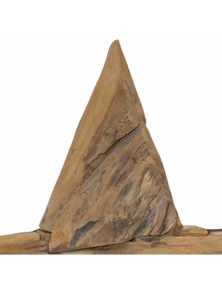 Stella di Natale Marrone 45 x 5 x 60 cm Legno di teak solido