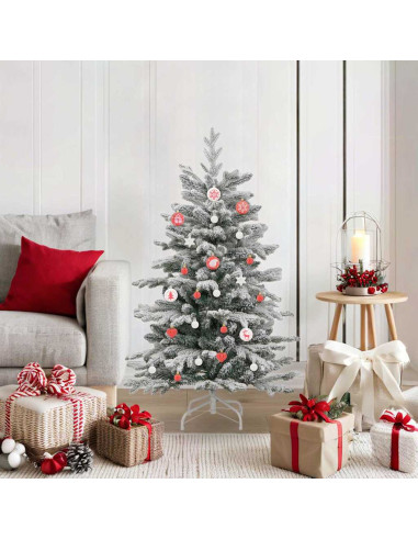 Set di Palle di Natale 40 pcs Rosso e Bianco