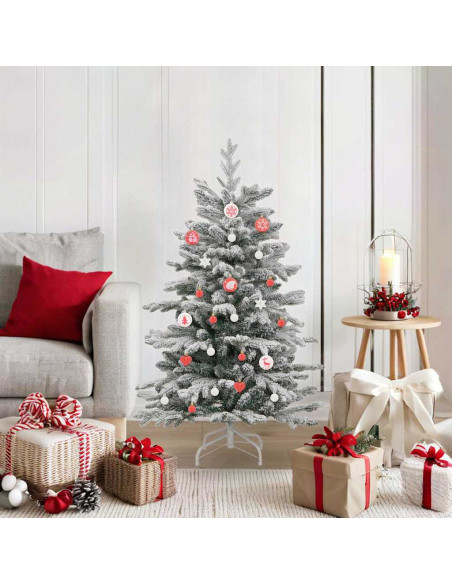 Set di Palle di Natale 40 pcs Rosso e Bianco