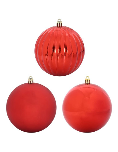 Set di Palle di Natale 9 pcs Rosso