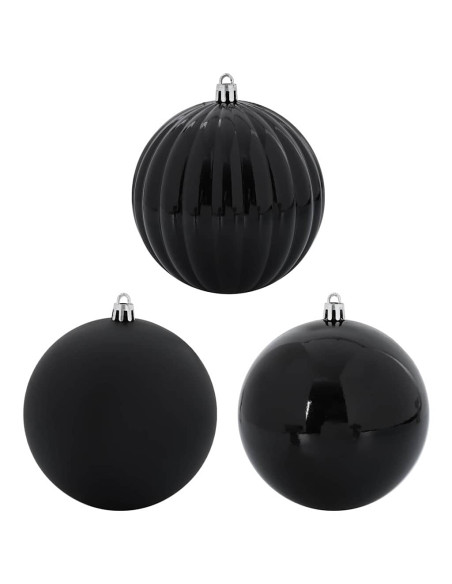 Set di Palle di Natale 9 pcs Nero